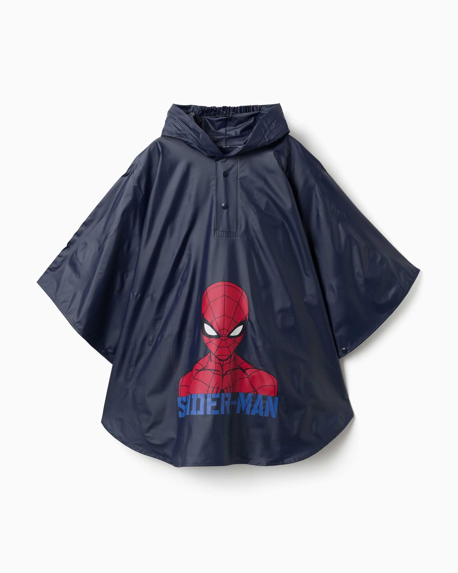 ZIPPY - Αδιάβροχο Poncho Spiderman